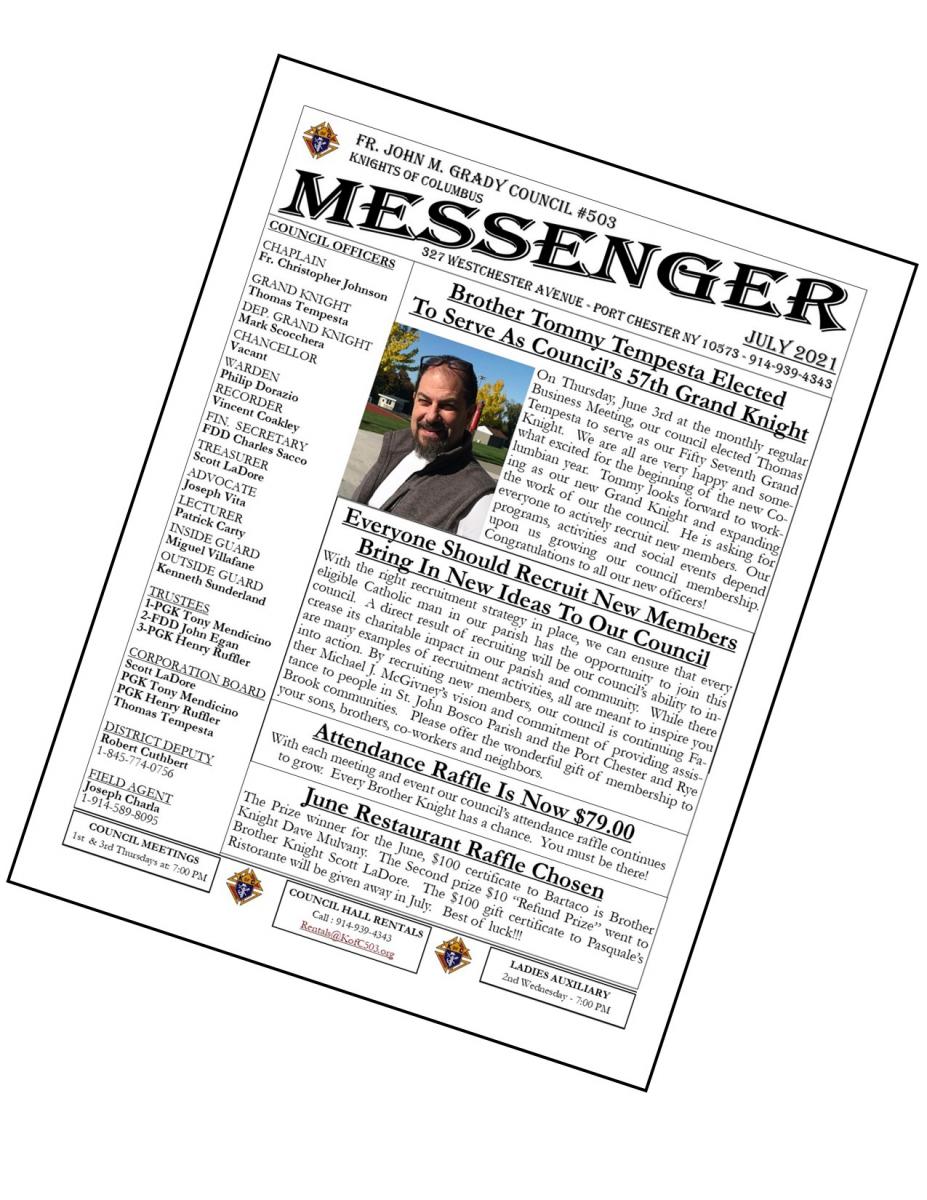 kofc503 Messenger